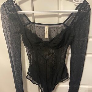 Glassons black lace bodysuit